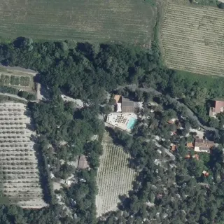 Vue aérienne de Camping de l'Ayguette