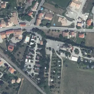 Aerial view of Camping de Montéglin