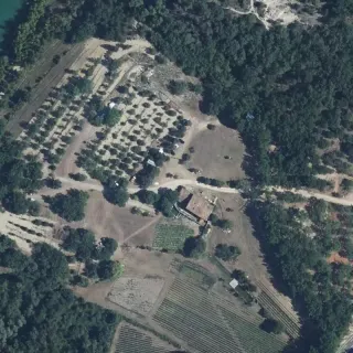 Luftbild von Camping à la Ferme du Maunard