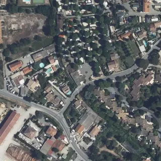 Aerial view of L'eden