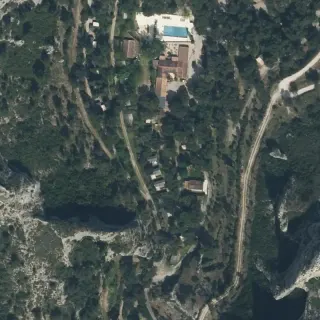 Luftbild von La Vallée Heureuse