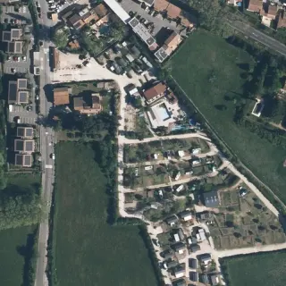 Vue aérienne de Camping L'Arlésienne