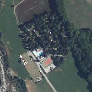 Aerial view of Les Grillons