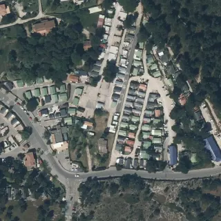 Luftbild von Camping La Source