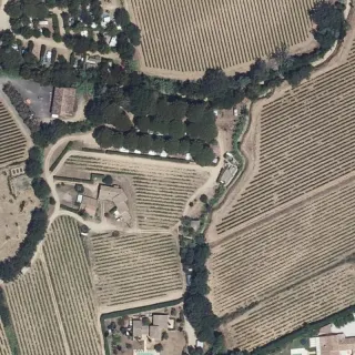 Aerial view of Camping à la ferme "Chez Marcel"