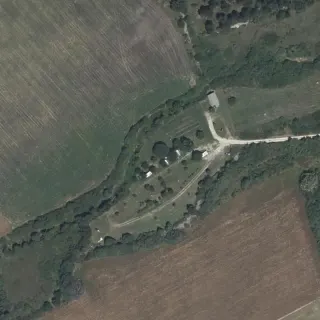 Aerial view of Le Puits
