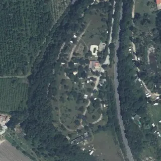 Luftbild von Camping des Barillons