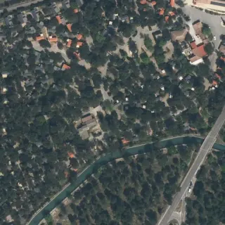 Luftbild von Camping Luberon Parc