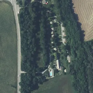 Luftbild von La Valière