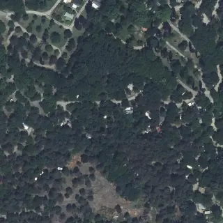 Aerial view of Les Gravières