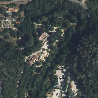 Aerial view of Le Castellas