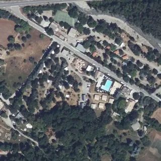 Luftbild von Le Villard