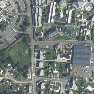 Vue aérienne de Aire Lingorzé