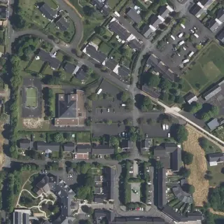 Vue aérienne de Place des Noyers (P3)