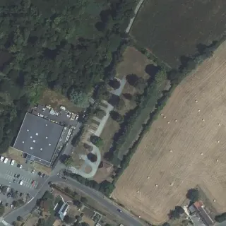 Luftbild von Aire de Bouloire
