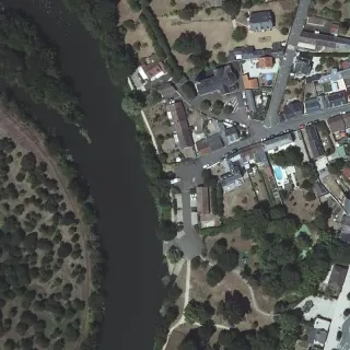 Luftbild von Aire de camping-cars d'Arnage