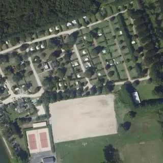 Aerial view of La Rivière Dorée