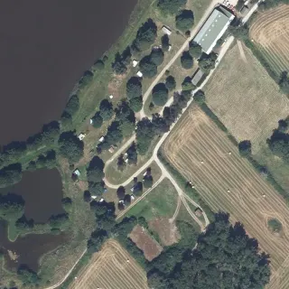 Luftbild von La Naute
