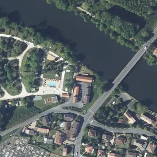 Vue aérienne de La Cigaline