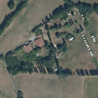 Luftbild von La Blanchie