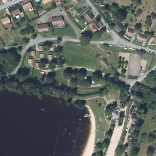 Vista aerea di La Roussille