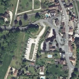 Vue aérienne de Camping-car Park