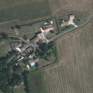 Vista aerea di Camping Chez Philipaud