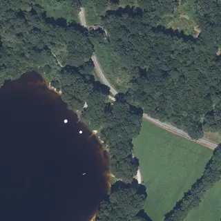 Flyfoto av Tømmestasjon
