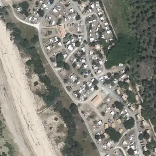 Luftbild von Huttopia Ars en Ré