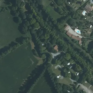 Luftbild von Le Gué de la Rivière