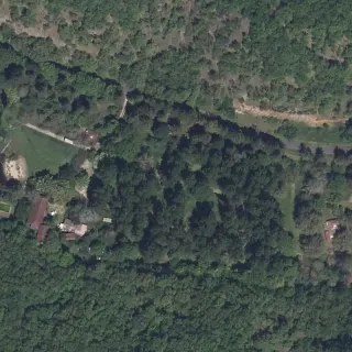 Aerial view of Le Moulin du Périé