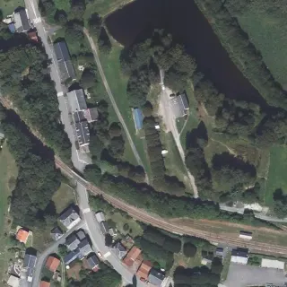 Luftbild von Camping municipal de Lacelle