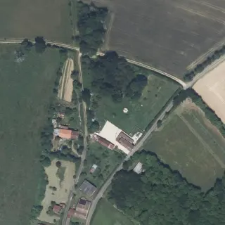 Vue aérienne de Le Jardin De Rose