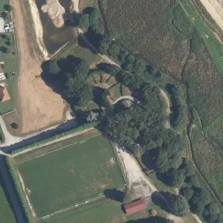 Vista aerea di Camping des Roches