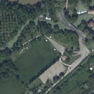 Aerial view of Le Pont du Gers