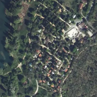 Aerial view of La Grande Prade