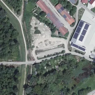 Luftbild von Parkplatz Vogtsburg-Burgheim