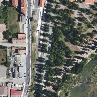 Luftbild von Area ac de Pobla de Segur