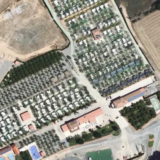 Luftbild von Càmping La Noguera