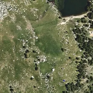 Flyfoto av Zona d'acampada controlada