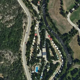Aerial view of les Contioles