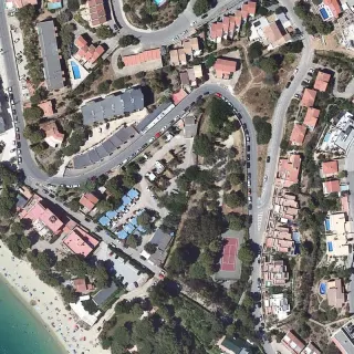 Vista aerea di Camping Ampurdanes