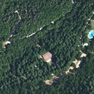 Luftbild von Camping Parc El Pont