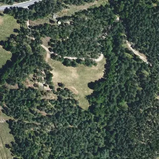 Luftbild von Terreny d'acampada La Bagueta (Can Llimós)