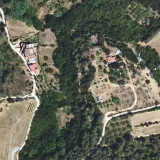 Luftbild von Terreny d'acampada La Vinca 2