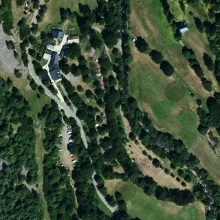 Vue aérienne de Càmping Bordes de Graus