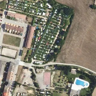 Aerial view of Camping Santa Eugenia Park