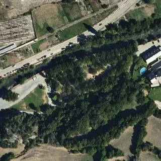 Vista aerea di Camping Llavorsí