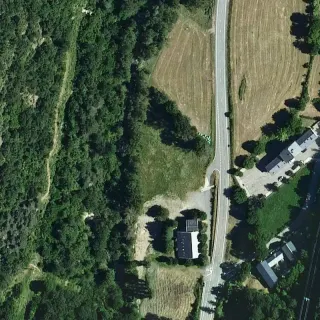 Vue aérienne de Área de La Torre de Cabdella