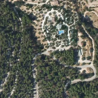 Luftbild von Camping La Isla
